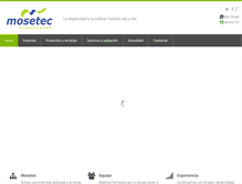 Tablet Screenshot of mosetec.com